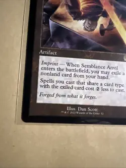 MTG Semblance Anvil BRR 52 R NM Regular Retro Frame - Image 3