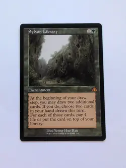 Sylvan Library (Retro Frame) Dominaria Remastered Regular - Image 1