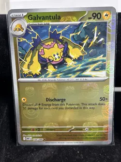 Galvantula Master Ball Reverse Holo 034/086 Pokemon TCG NM - Image 1