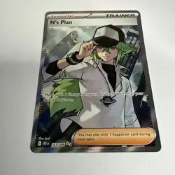 N's Plan 163/086 Sv: Black Bolt Holo M/NM Pokemon TCG - Image 2