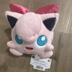 2025 Pokemon World Championships Jigglypuff Plushie Anaheim Worlds Plush - Image 1