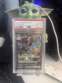2024 POKEMON SVP EN-SV BLACK STAR PROMO #132 GRENINJA EX PSA 10 - Image 2