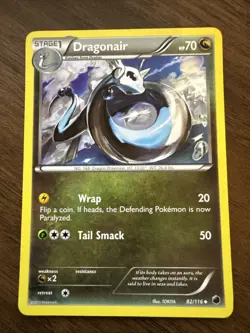 Pokemon Dragonair 82/116 Plasma Freeze Regular 2013 - Image 1