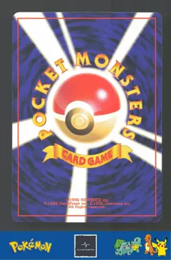1999 Japanese Pokemon Squirtle / Bulbasaur VHS Deck Water Energy #27 - Image 2