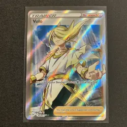 NM Pokemon Lost Origin Volo Full Art FA Ultra Rare #196/196 Pack Fresh - Image 1