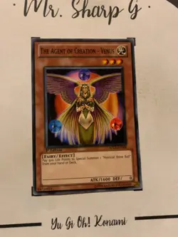 THE AGENT OFCREATION - VENUS - 1st EDITION SDLS-EN006 ENGLISH Yu-Gi-Oh! COMMON - Image 4