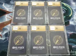 CGC Pristine 10 One Piece Mcdonalds 2025 Promo Card Game Complete Set Japanese - Image 2