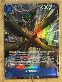 Wings of the Captain #OP06-043 Aramaki (Alternate Art) - Image 1