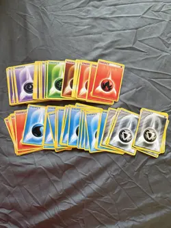Pokemon Vintage Energy Cards Lot - Image 1