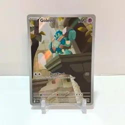 Pokemon Golett 122/86 NM Black Bolt - Image 1
