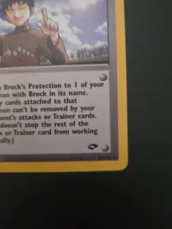Pokemon Brock's Protection Gym Challenge Non-Holo Rare Card 101/132 - Image 3