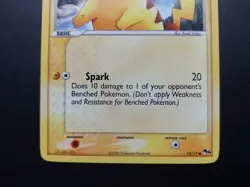 Pokemon - Pikachu 13/17 Common Pop Series 4 - Image 3