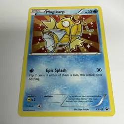 Pokemon TCG Magikarp XY 143 Holo Black Star Promo Card Mint Mp - Image 2