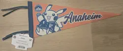 2025 Pokemon World Championships Varsity Pikachu Pennant Anaheim Worlds - Image 1