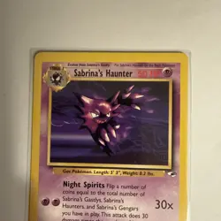 Pokemon Vintage - Gym Heroes - Sabrina's Haunter 58/132 - NM - Image 4