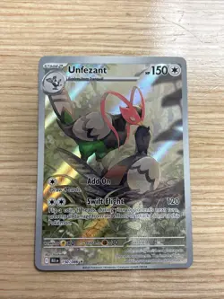 🔥Pokemon TCG Unfezant Illustration Rare 150/086 From Black Bolt-NM🔥 - Image 1