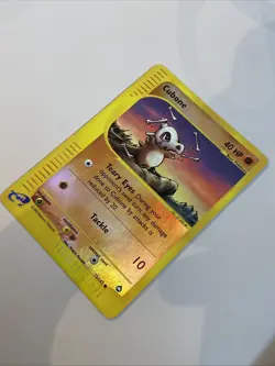 Cubone 72/147 Aquapolis Reverse Holo - Pokemon TCG English Poor condition - Image 3