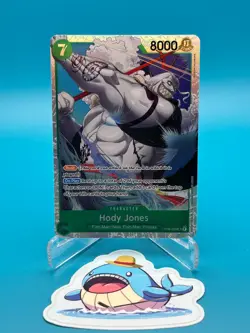 One Piece TCG OP06 Wings of the Captain - Hody Jones 035 Super Rare Eng - NM - Image 1