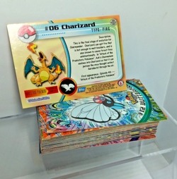 37x Topps Pokemon Cards Series 1 & 2 NO DUPLICATES Bundle Vintage Blue Logo - Image 2