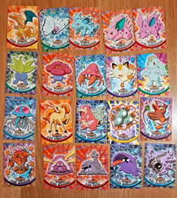 37x Topps Pokemon Cards Series 1 & 2 NO DUPLICATES Bundle Vintage Blue Logo - Image 3