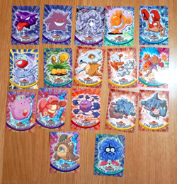 37x Topps Pokemon Cards Series 1 & 2 NO DUPLICATES Bundle Vintage Blue Logo - Image 4