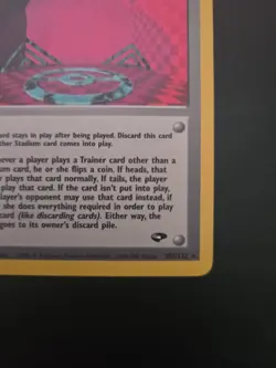 Chaos Gym 102/132 Gym Challenge - Vintage Pokemon Card Rare - LP/NM - Image 3