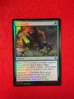 Outmuscle - Throne of Eldraine - Magic the Gathering - MTG - Image 1