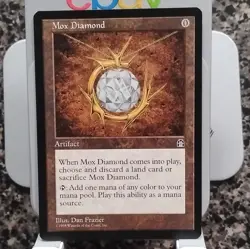 Magic: The Gathering Mox Diamond Artifact 1998 Regular Dan Frazier - Image 1