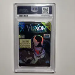 2025 MTG MARVEL'S SPIDER-MAN BORDERLESS EDDIE BROCK/VENOM LETHAL PROTECTOR PSA 9 - Image 2