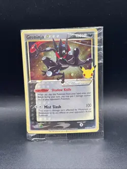 Pokemon Greninja Gold Star Celebrations SWSH144 Sword & Shield Promo Holo SEALED - Image 1