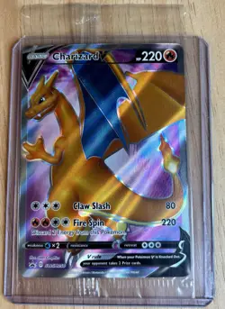 2020 Pokemon Charizard V SEALED Black Star Promo SWSH050 Champions Path - Image 2