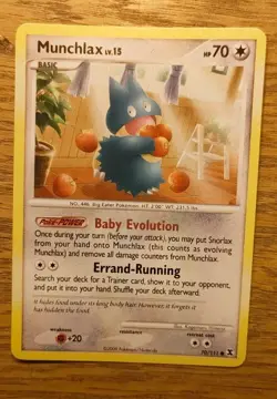 Munchlax - Pokemon TCG Rising Rivals 70/111 LP - Image 1