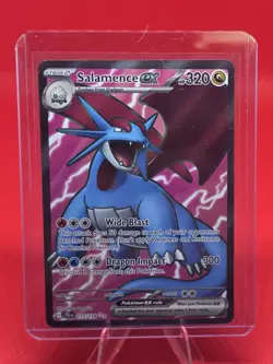Pokemon TCG Salamence ex 177/159 Sv09: Journey Together Holo - Image 1