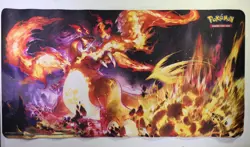 Pokemon Charizard Ultra Premium Collection Play Mat New Unused 820650871115 - Image 1