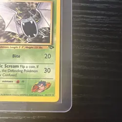 Koga’s Golbat 46/132 1st Edition Gym Challenge WOTC Vintage Pokemon - Image 5