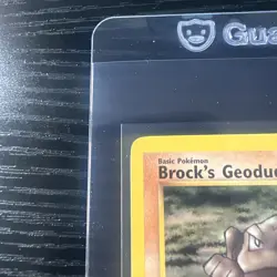 Brock’s Geodude 38/132 1st Edition Gym Heroes WOTC Vintage Pokemon - Image 3
