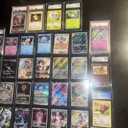 MASSIVE BUBBLE MEW LOT! Pokemon Collector Special! IR, Graded,Bubble New 232/091 - Image 5