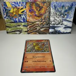 Pokemon Cards Charmander 109/091 Paldean Fates Shiny Rare NM - Image 1