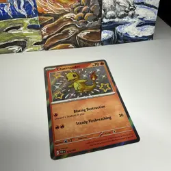 Pokemon Cards Charmander 109/091 Paldean Fates Shiny Rare NM - Image 3