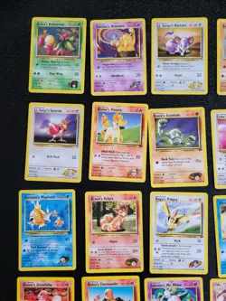 Pokemon Karten Sammlung - 38x WotC Gym Challenge Heroes Bundle Set - Excellent+ - Image 2