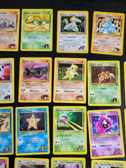 Pokemon Karten Sammlung - 38x WotC Gym Challenge Heroes Bundle Set - Excellent+ - Image 4