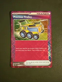 Precious Trolley 185/191 ACE SPEC Rare - Trainer Pokemon Surging Sparks - Image 1