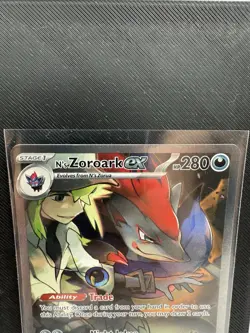 Pokemon TCG N's Zoroark ex- Journey Together (Special Illustration Rare) 185/159 - Image 2