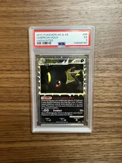 Pokemon 2010 HG&SS Umbreon Prime Undaunted Excellent - PSA 5 - Image 1