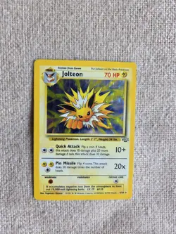 Jolteon 4/64 Holo & Vaporeon 12/64 Holo Jungle Unlimited Pokemon Tcg [LP/MP] - Image 2