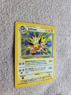 Jolteon 4/64 Holo & Vaporeon 12/64 Holo Jungle Unlimited Pokemon Tcg [LP/MP] - Image 3