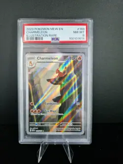 Pokemon TCG Charizard Ex SIR 199/165, Charmeleon 169/165, Charmander 168/165 PSA - Image 4