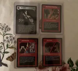 Star Wars CCG Han Chewie & The Falcon + 18 Reflections 2 Combo Cards Near Mint - Image 4