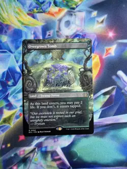 Overgrown Tomb (Borderless) Lorwyn Eclipsed Regular - Image 1