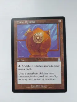 MTG [Magic the Gathering] Thran Dynamo Urza's Desti [Commander] [Premodern] NM/M - Image 1